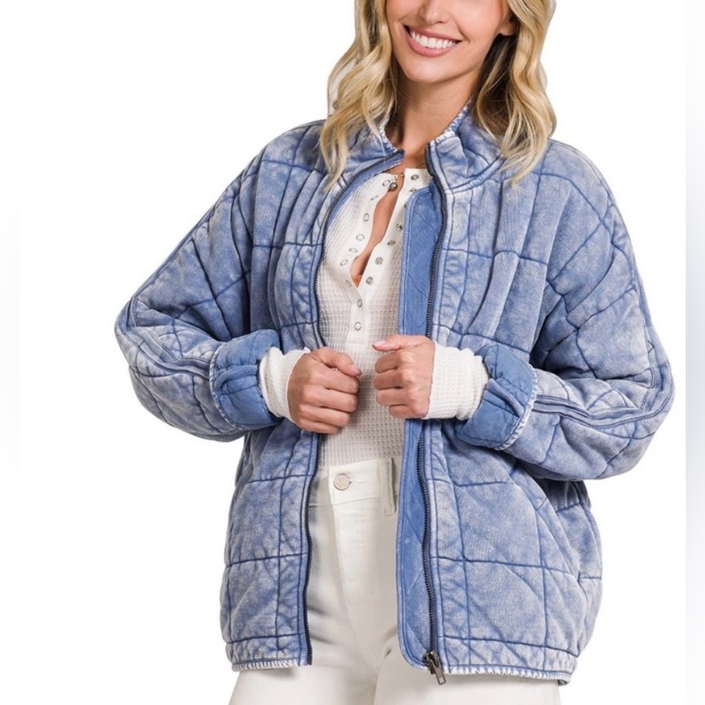 ZENANA QUILTED JACKET - Picture 3 of 11